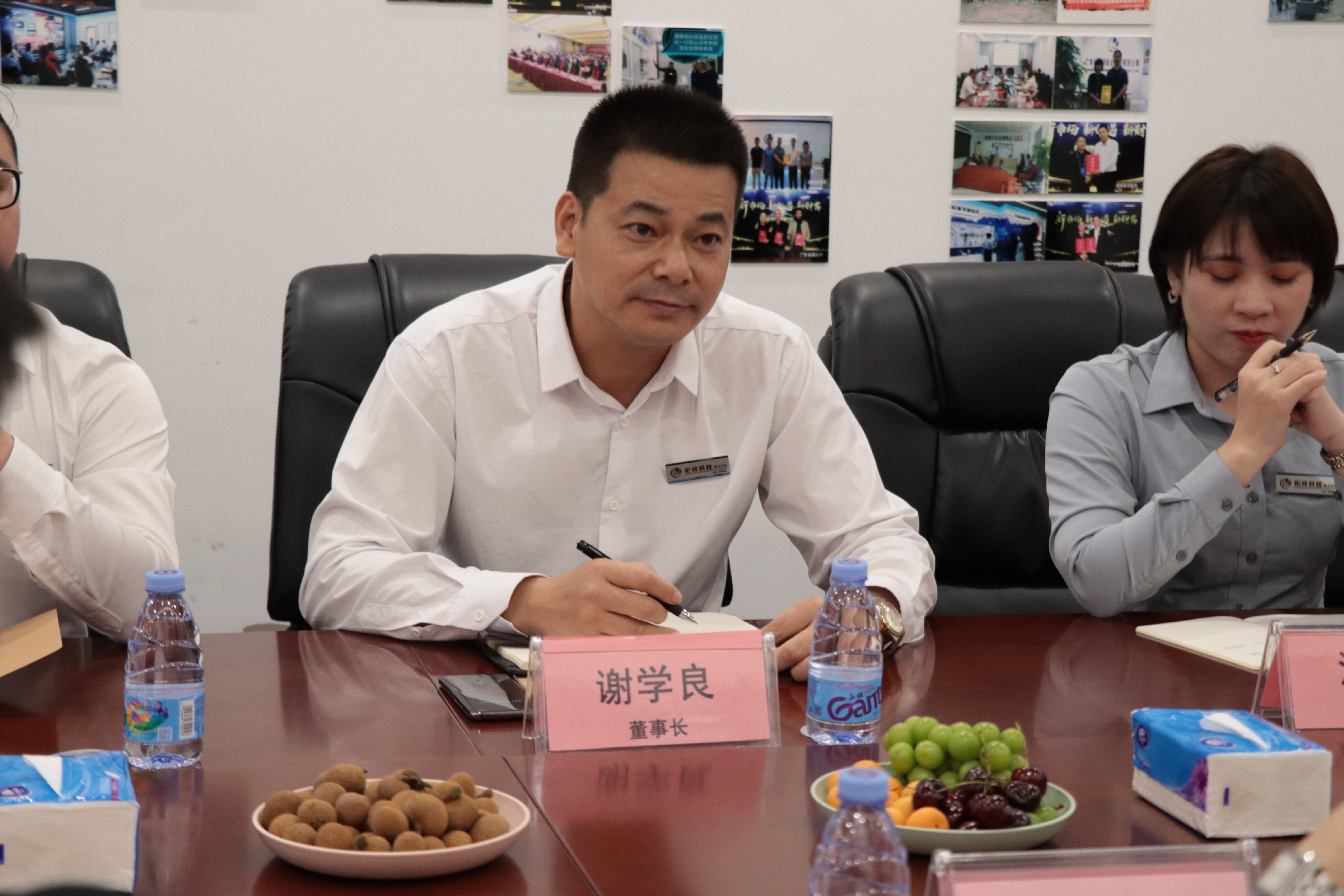 热烈欢迎邯郸魏县一行领导莅临开云手机官方网站科技参观考察
